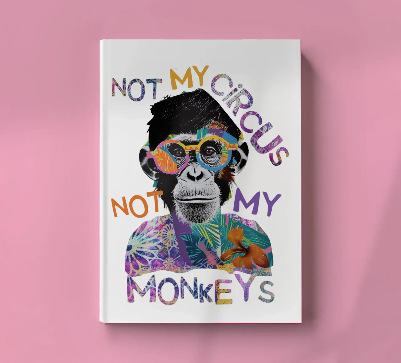Not My Circus notebook by Andrea Haase Modern Home