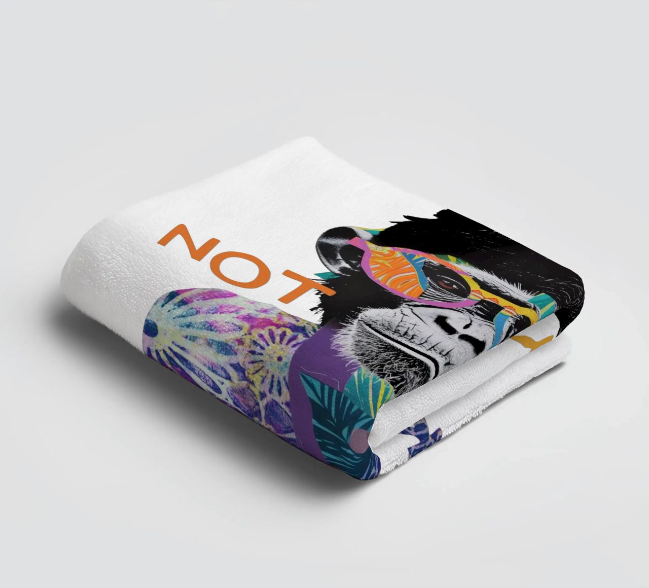 Nicht mein Zirkus Handtuch von Andrea Haase Modern Home