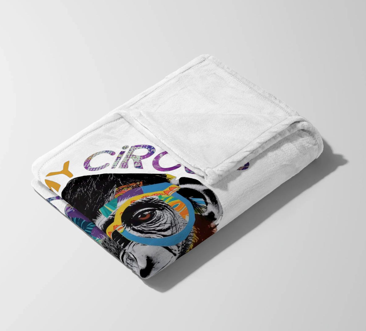 Nicht mein Zirkus Fleecedecke von Andrea Haase Modern Home