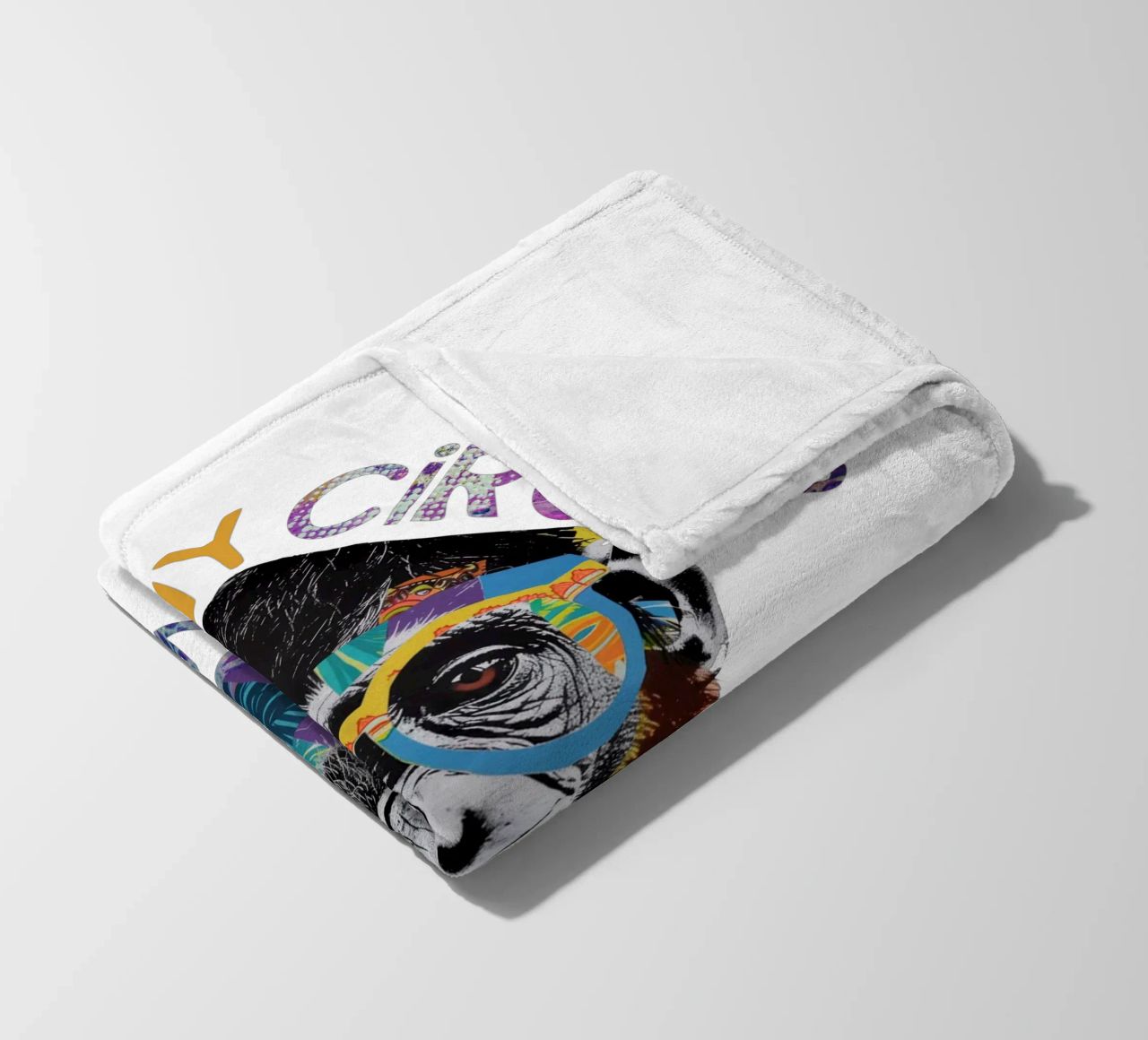 Nicht mein Zirkus Fleecedecke von Andrea Haase Modern Home