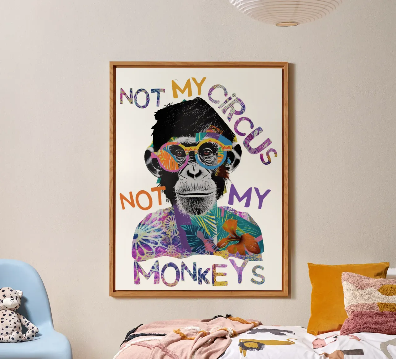 Non è il mio circo alluminio dibond da Andrea Haase Modern Home