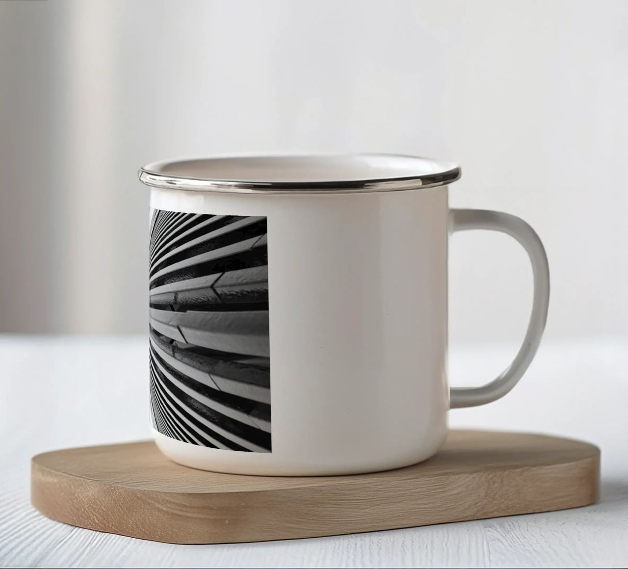 Sky tazza in smalto da Jonas Klein
