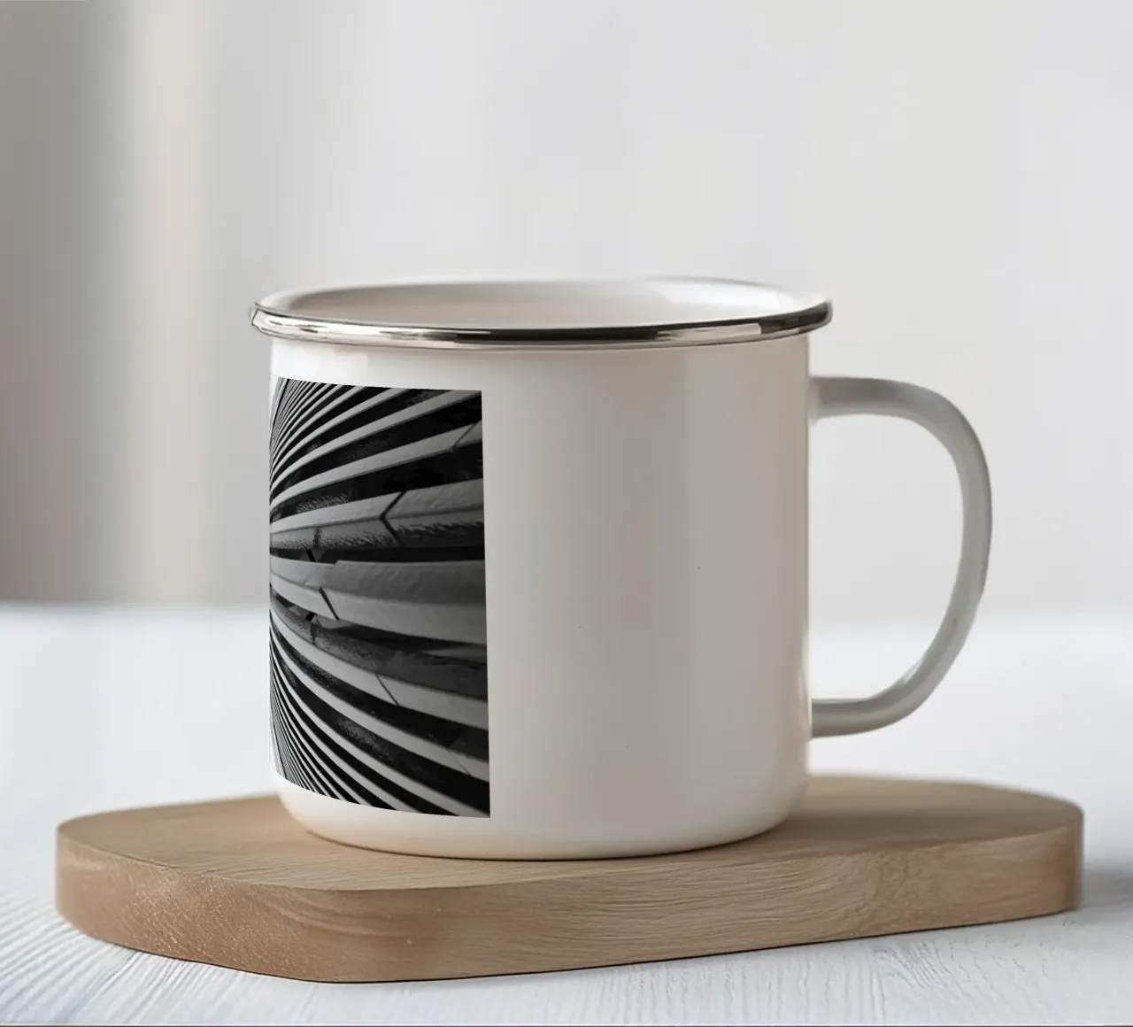 Sky taza de esmalte de Jonas Klein