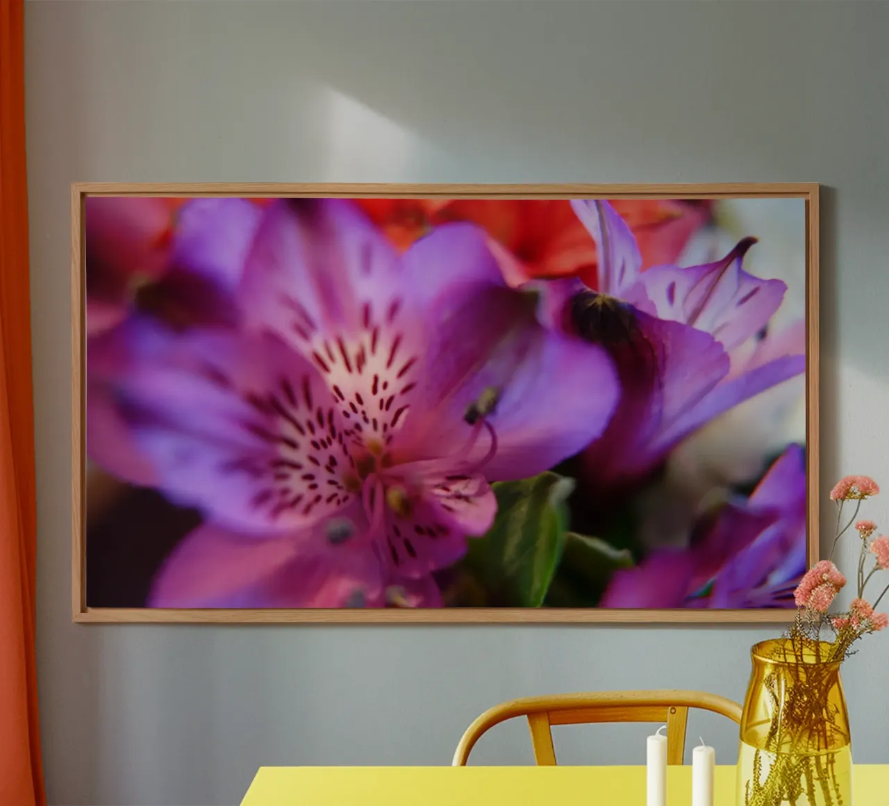 Orchideen alluminio dibond da Jonas Klein