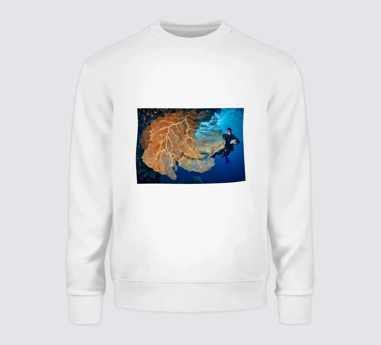 Scuba Diving Silhouette sweatshirt by Eames