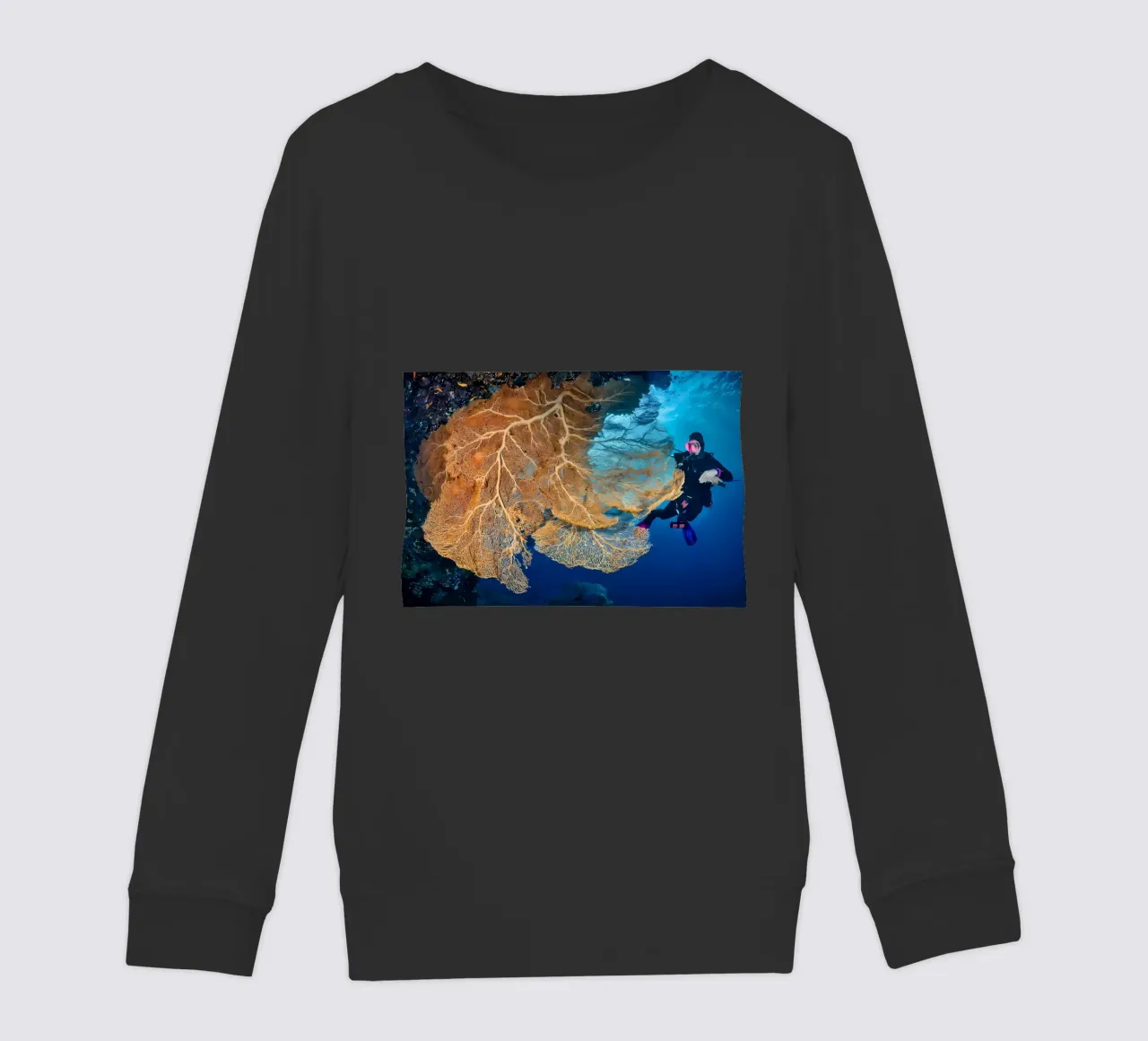 Silhouette di immersione subacquea felpa bambino da Eames