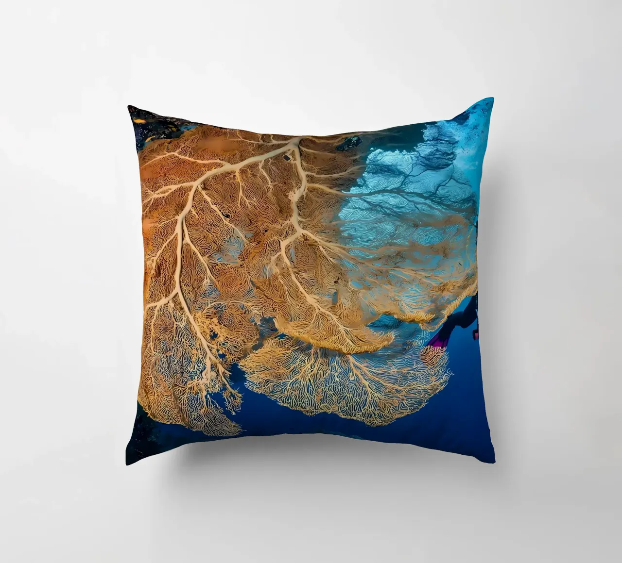 Silhouette di immersione subacquea cuscino da Eames