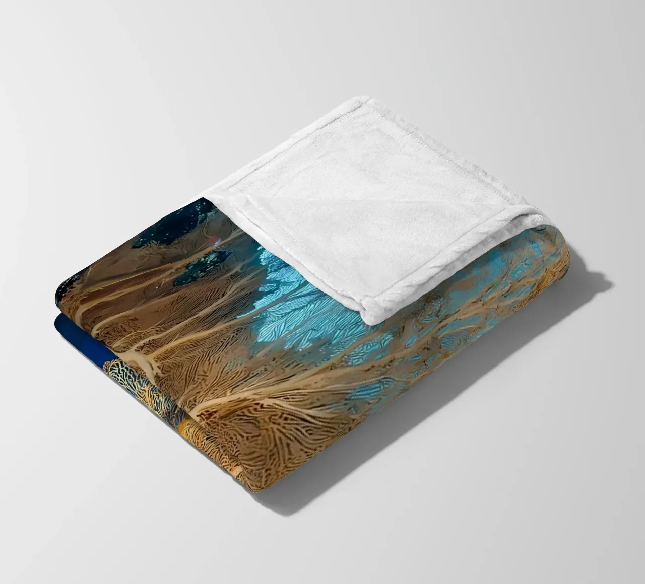 Silhouette di immersione subacquea coperta in pile da Eames