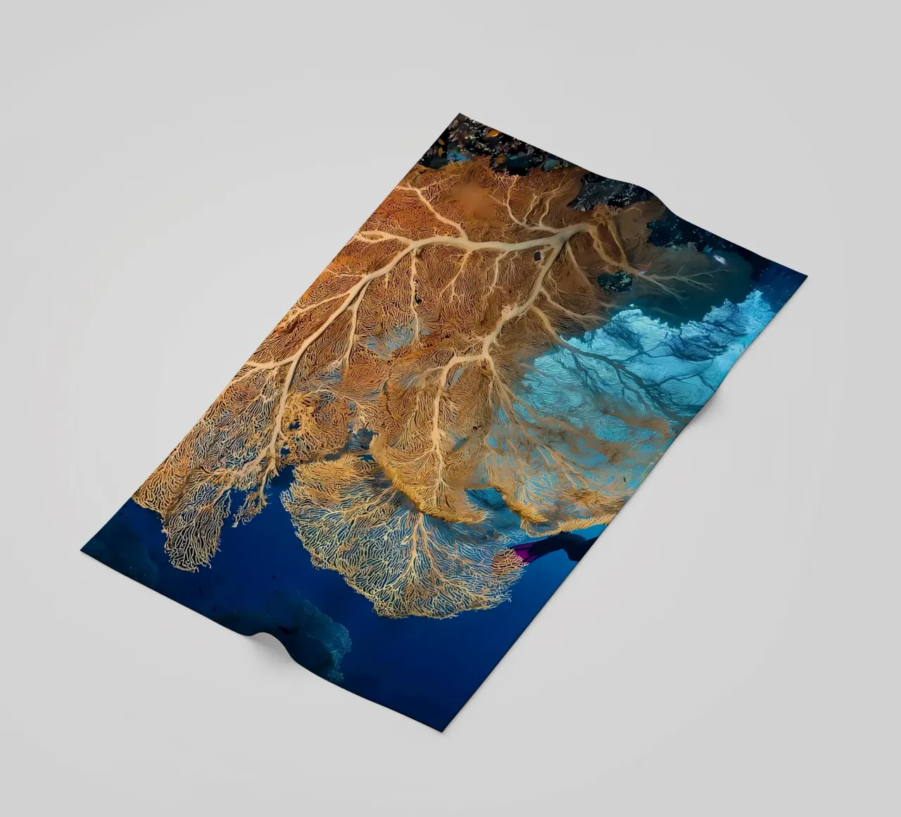 Silhouette di immersione subacquea telo mare da Eames