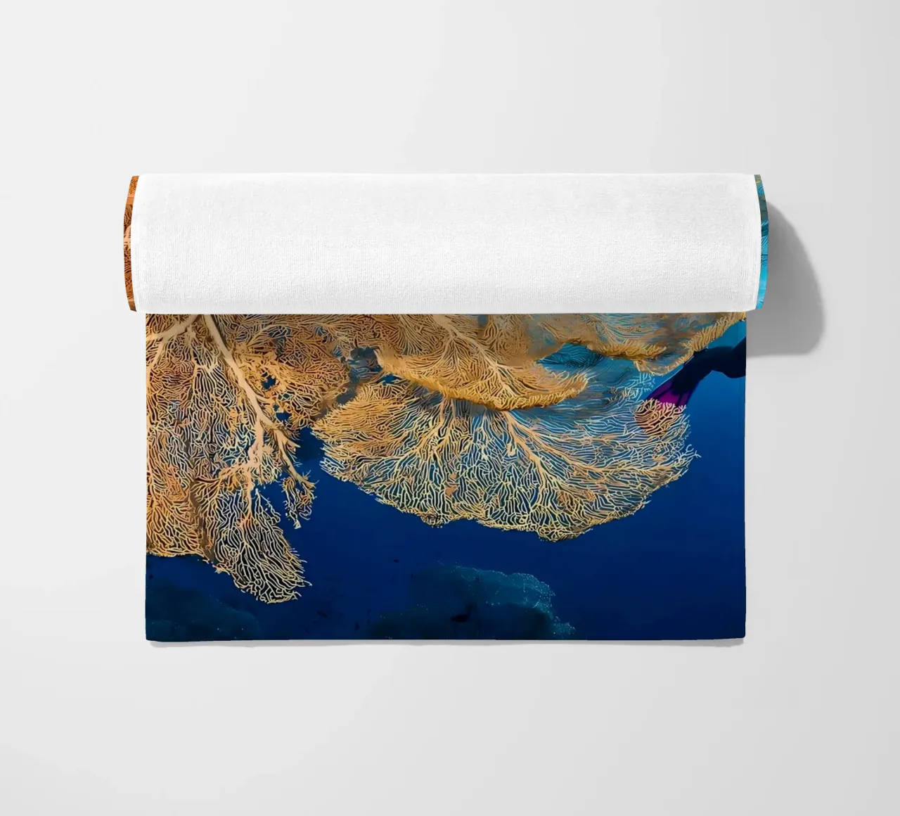 Silhouette di immersione subacquea telo mare da Eames