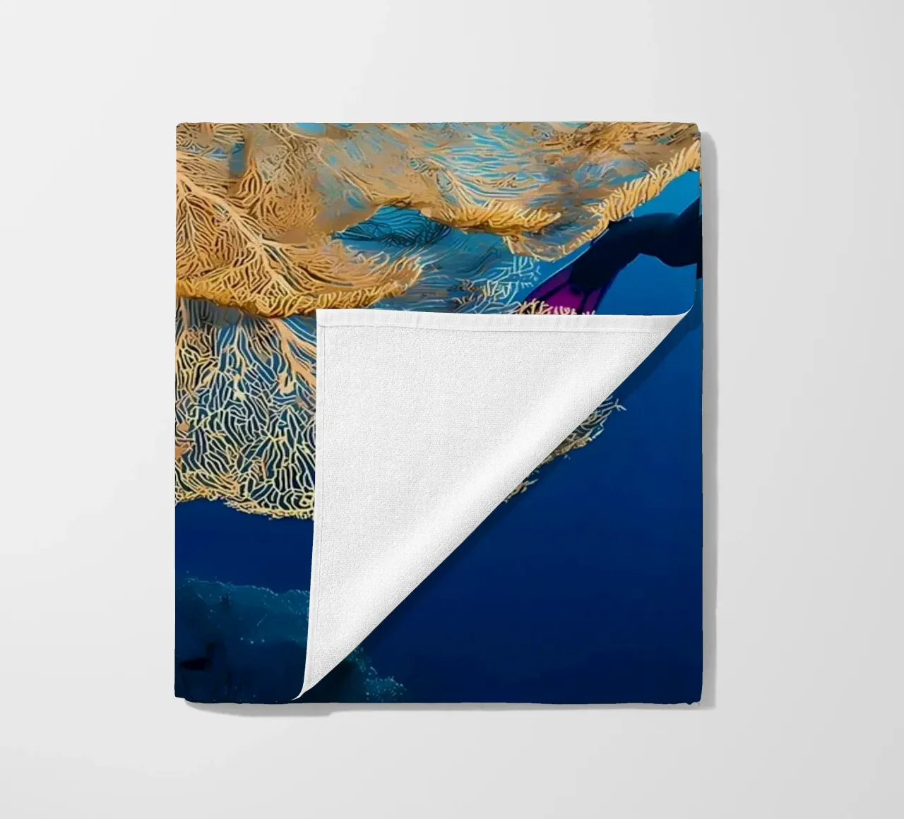 Silhouette di immersione subacquea telo mare da Eames