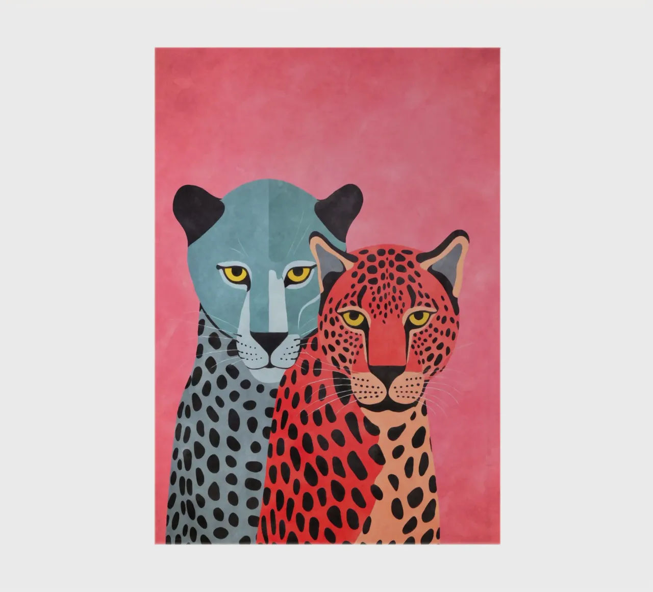 Fancy Pink Cheetahs notebook by Andrea Haase Modern Home