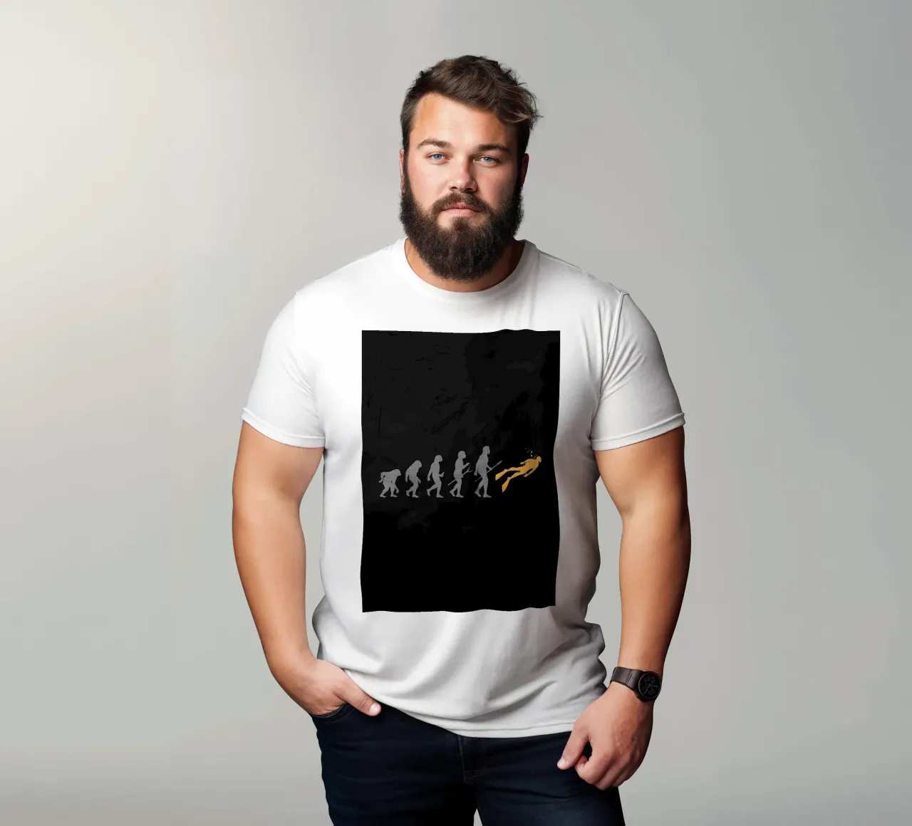 Immersioni subacquee in libertà t-shirt da Eames