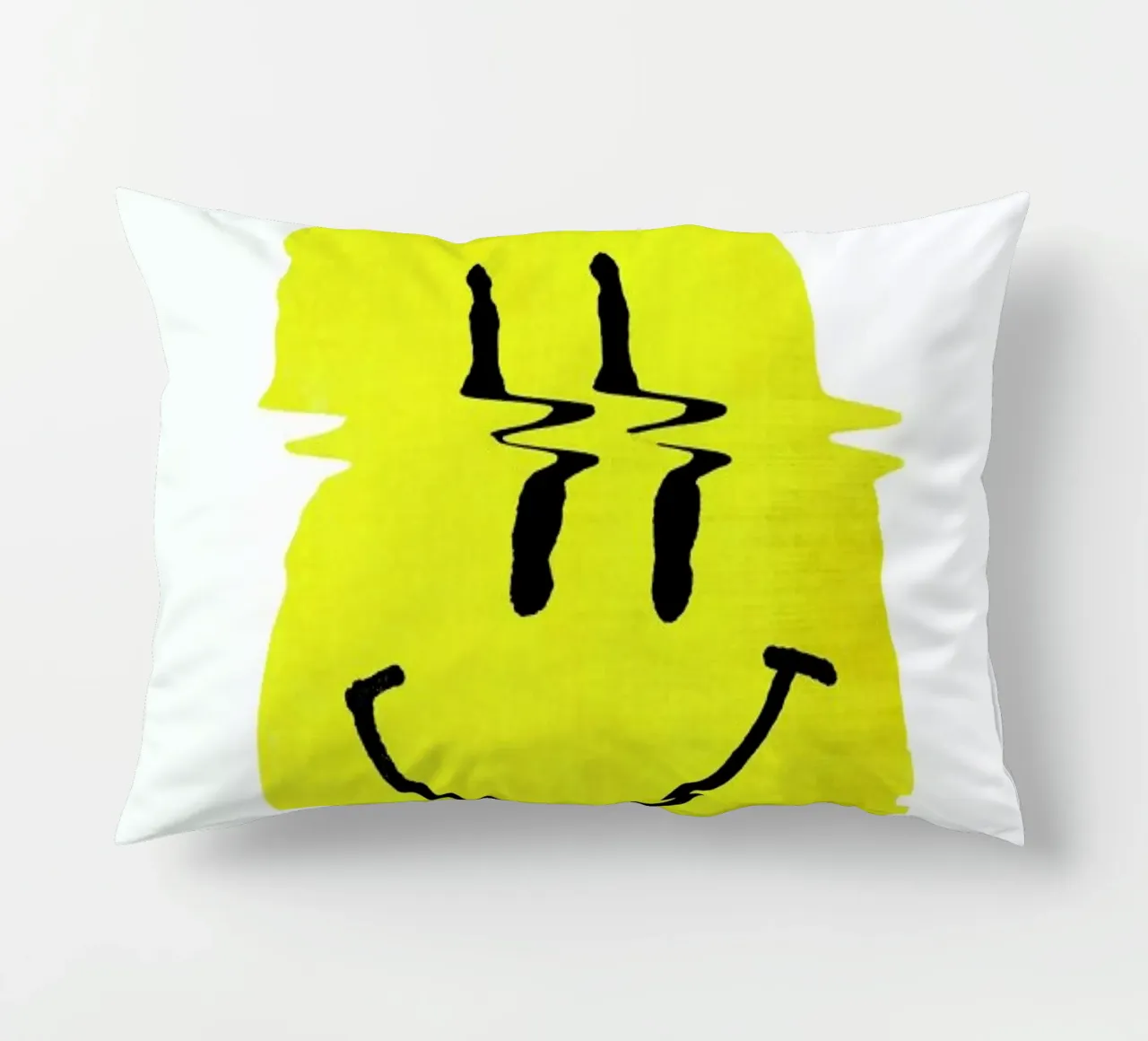 Smiley decorative cushion by Ali Gulec