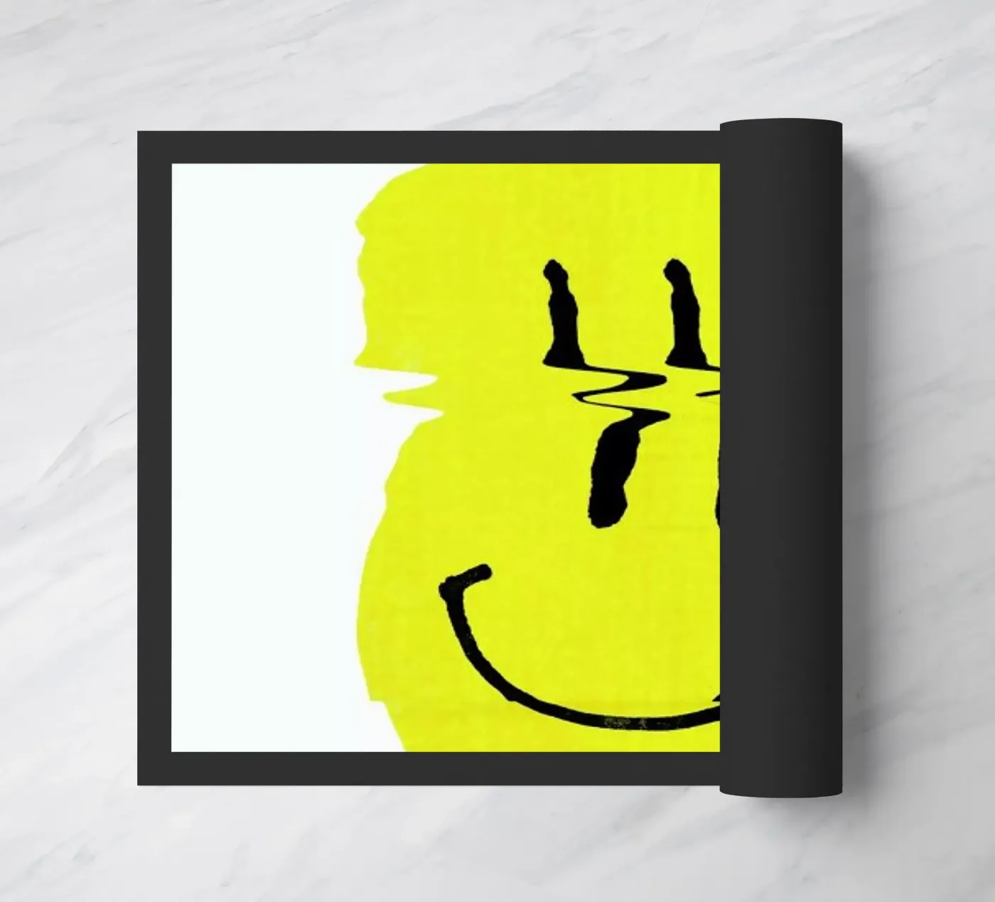 Smiley doormat by Ali Gulec