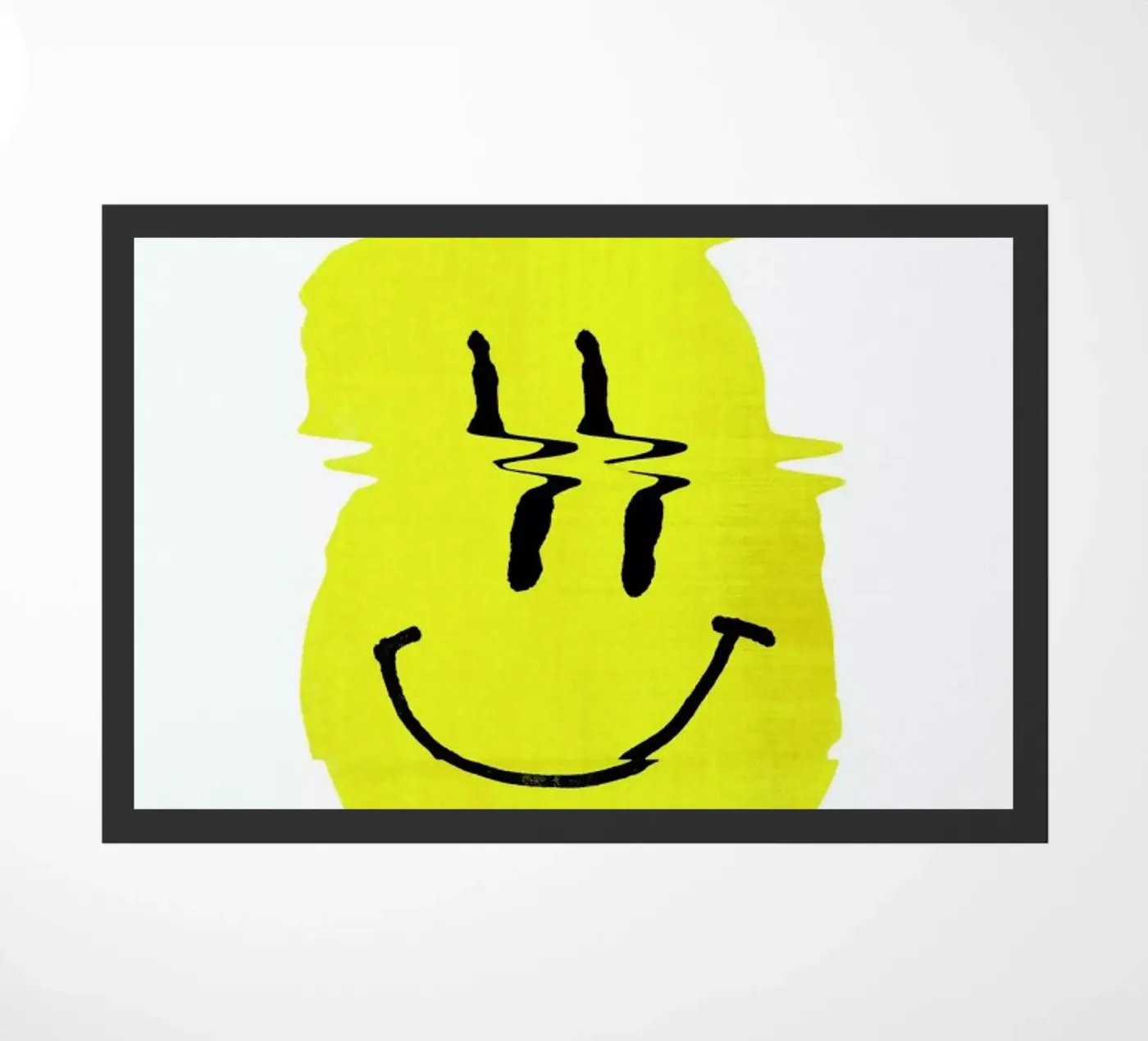 Smiley doormat by Ali Gulec