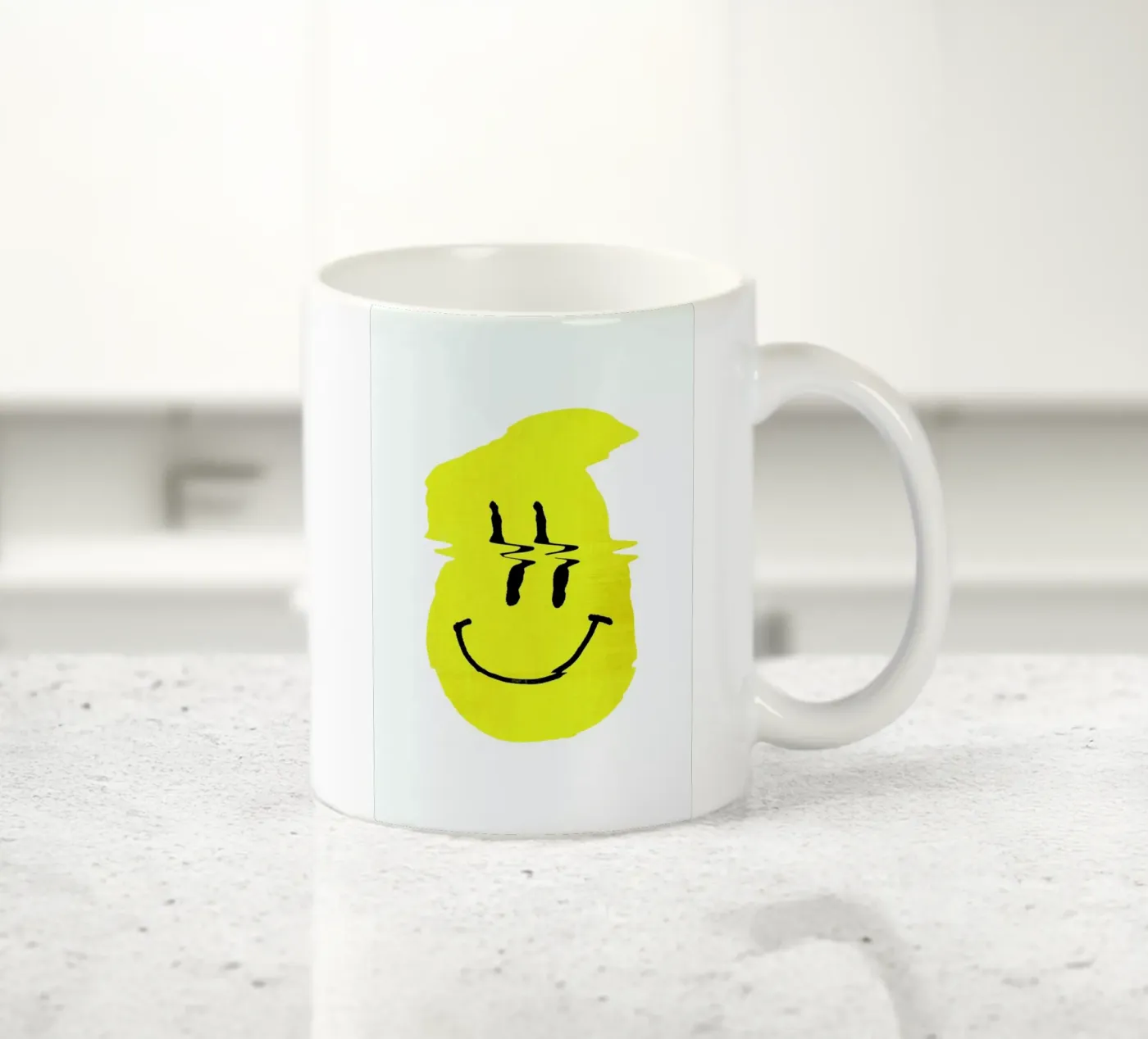 Smiley ceramic mug by Ali Gulec