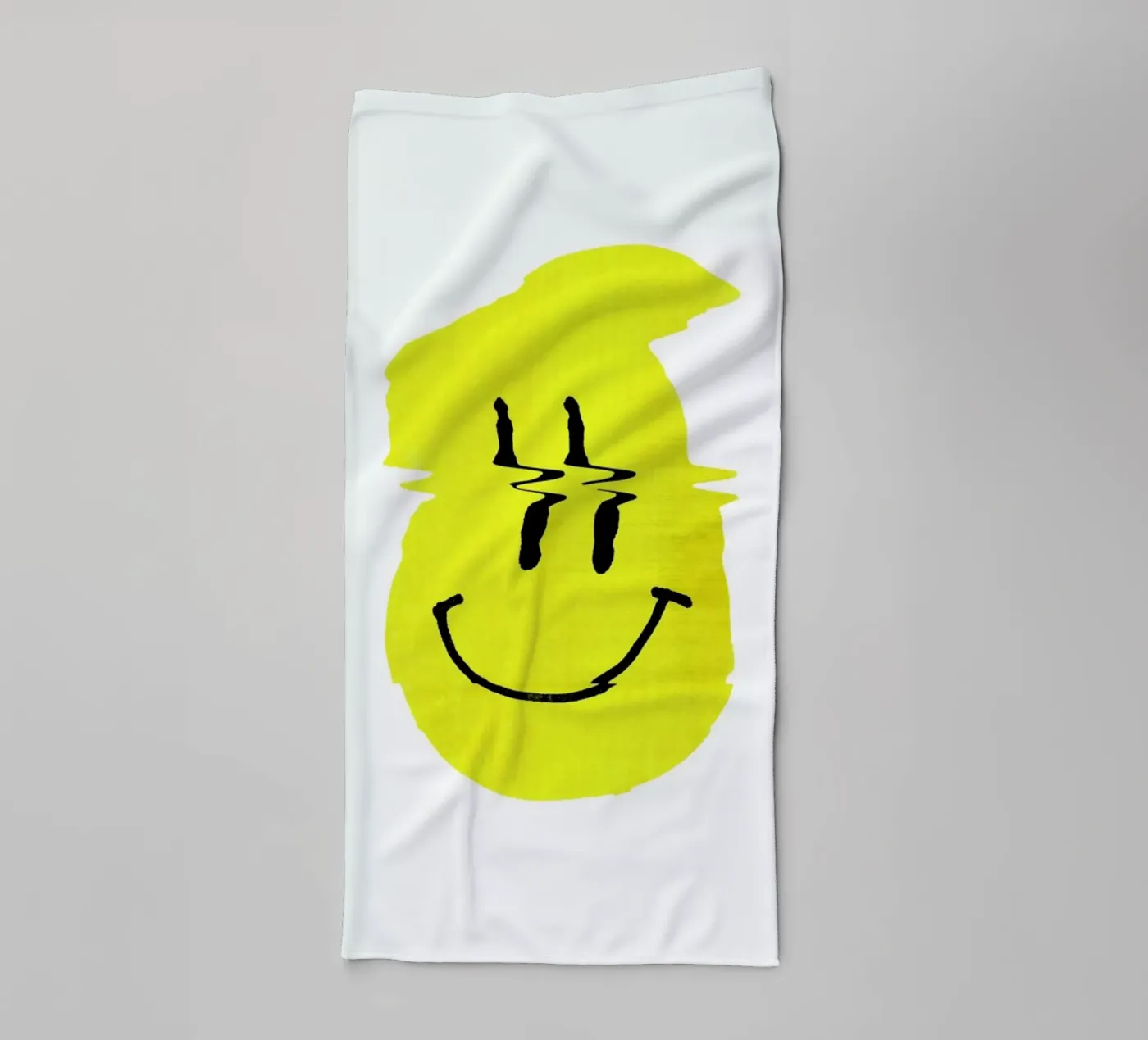 Smiley badhanddoek van Ali Gulec