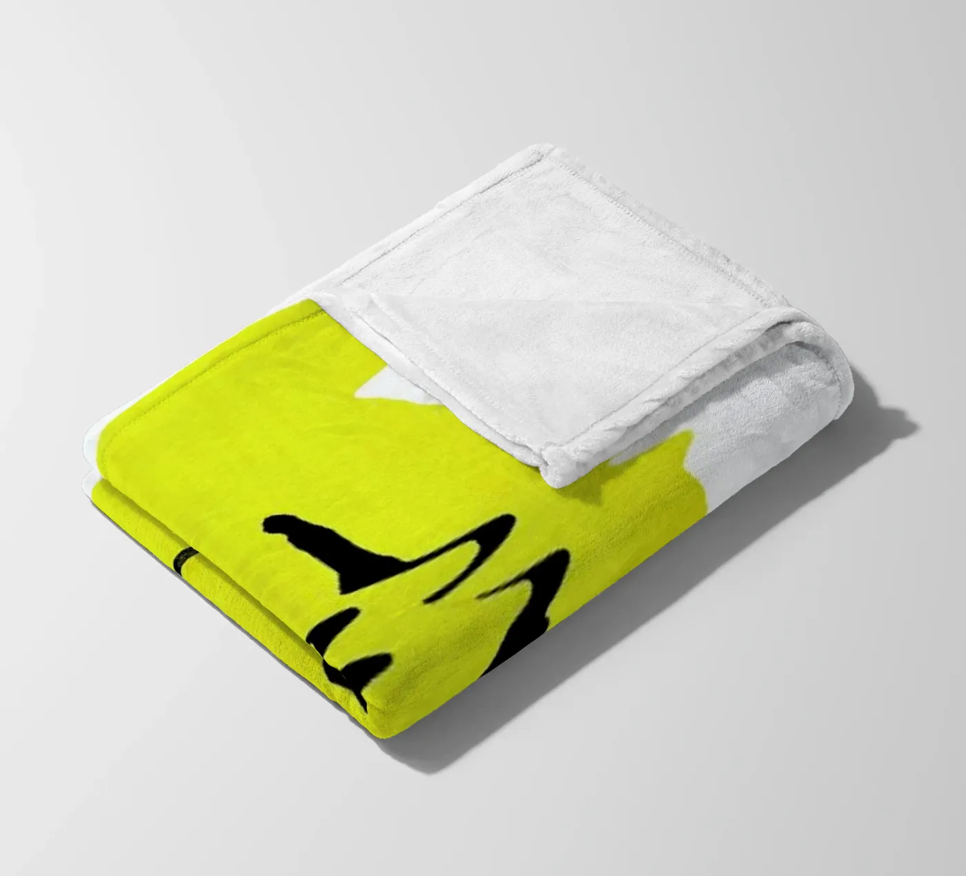 Smiley fleecedeken van Ali Gulec