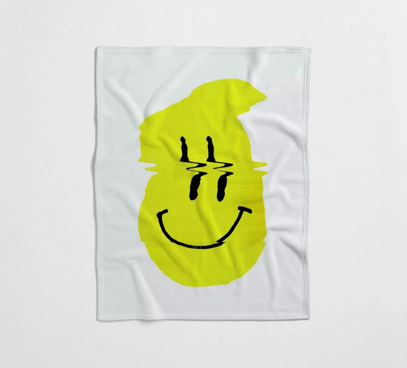 Smiley Fleecedecke von Ali Gulec