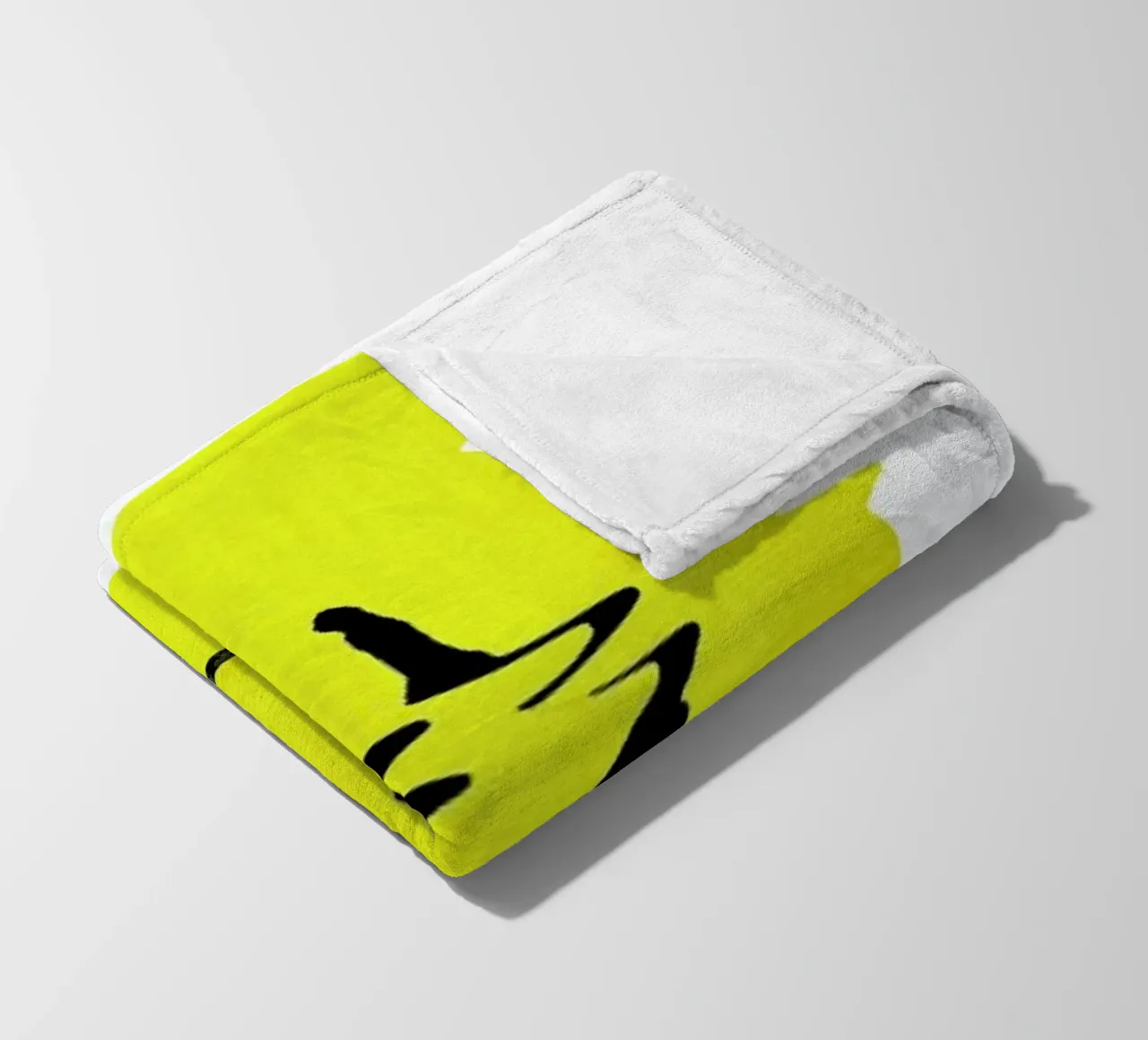 Smiley Fleecedecke von Ali Gulec