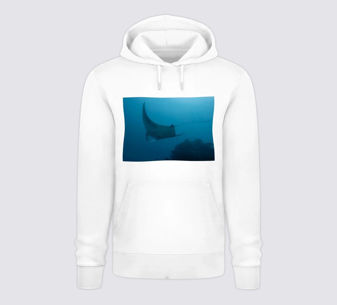 Tuffatore oceanico con polpo felpa con cappuccio da Eames
