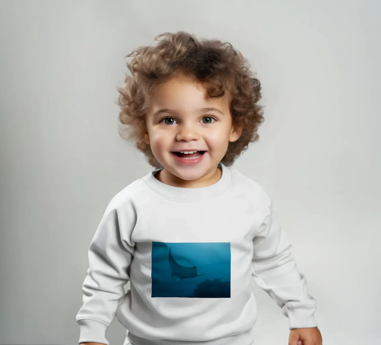 Meerestaucher mit Oktopus Baby Sweatshirt von Eames