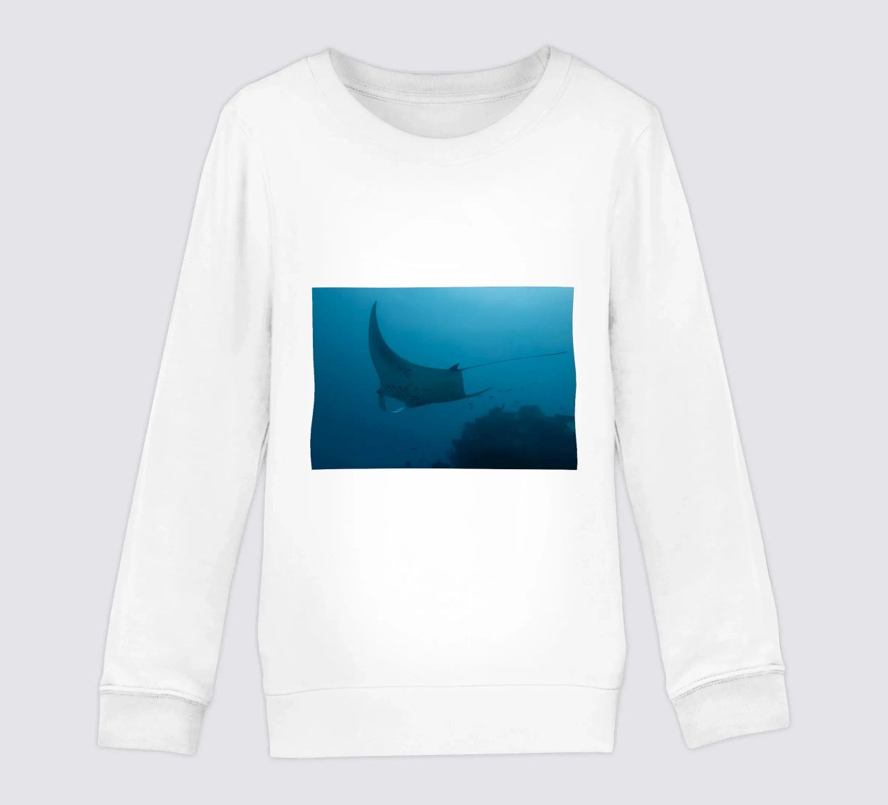 Tuffatore oceanico con polpo felpa bambino da Eames