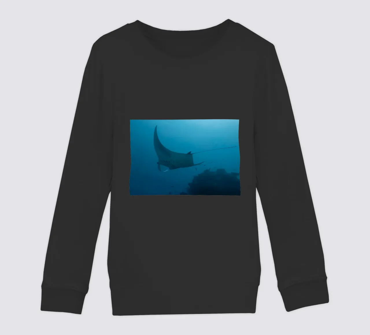 Tuffatore oceanico con polpo felpa bambino da Eames