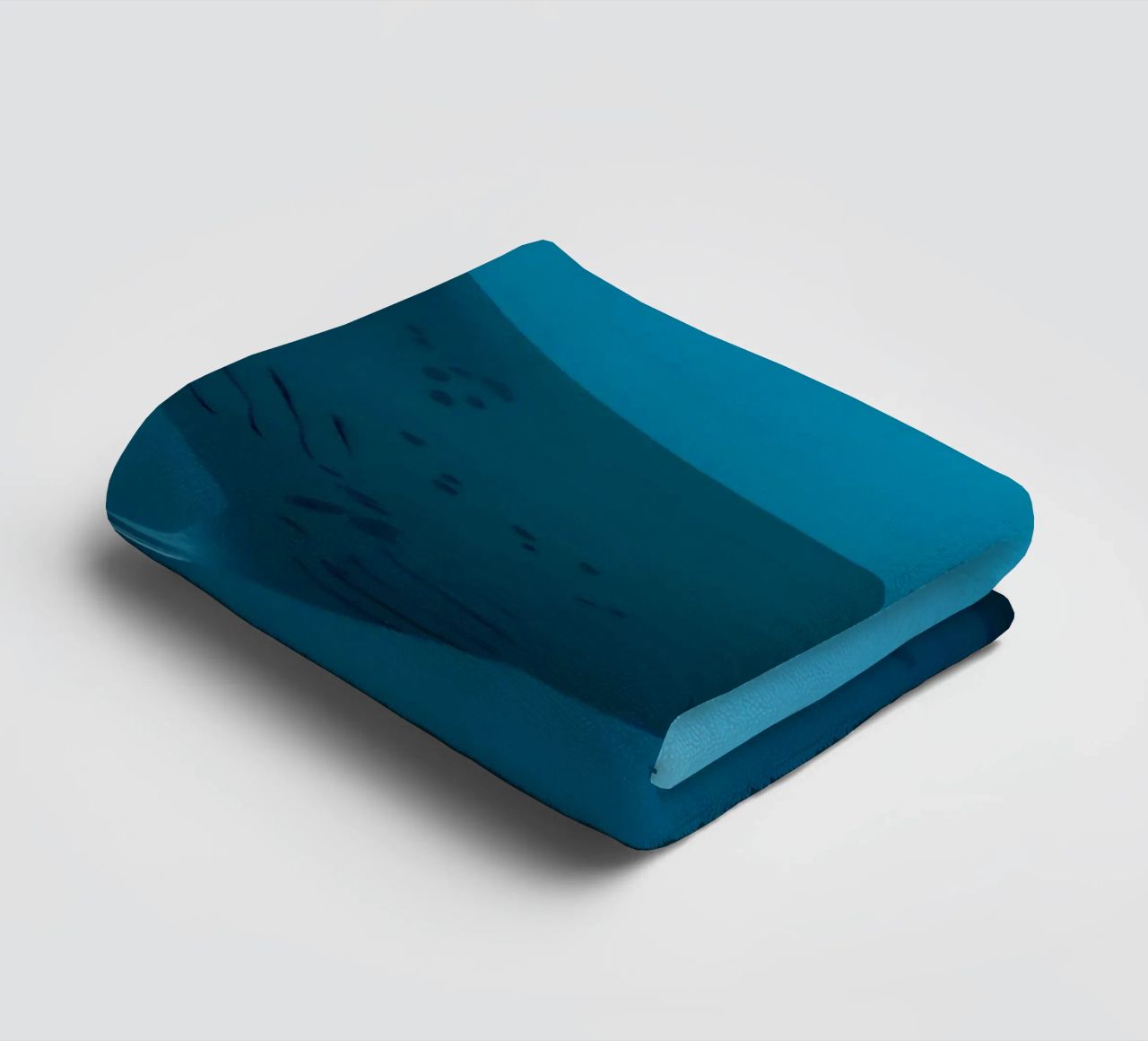 Tuffatore oceanico con polpo asciugamano da bagno da Eames