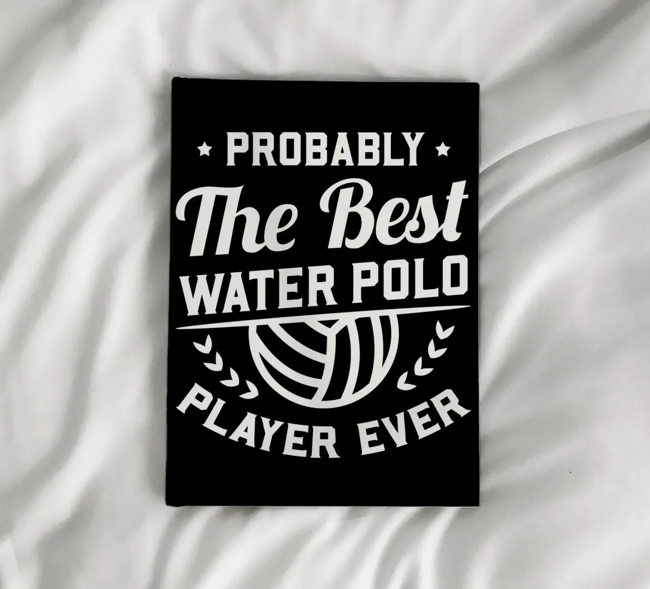 Water Polo Male Throw notebook by Stylianos