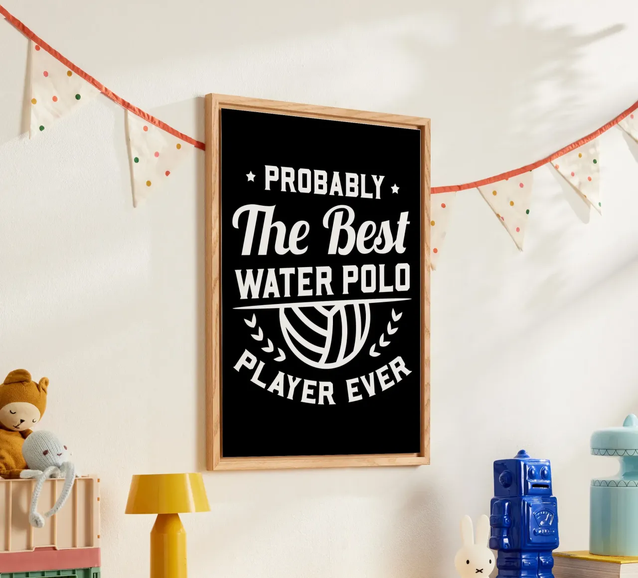 Water Polo Male Throw acrylic glass by Stylianos