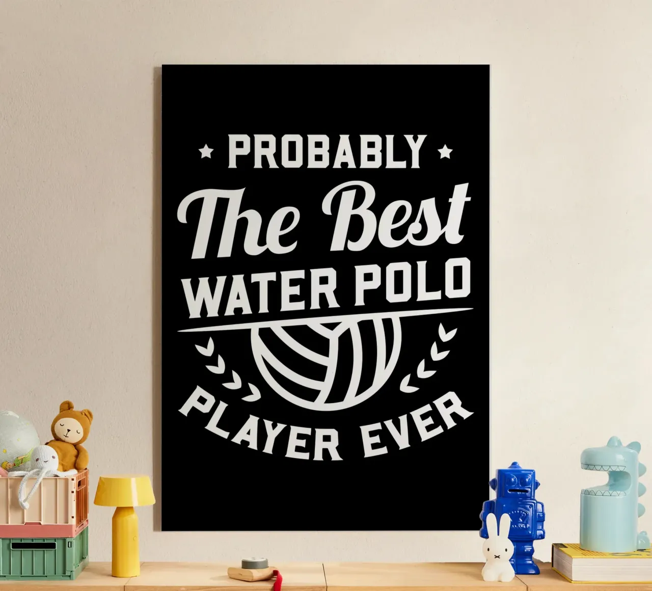 Water Polo Male Throw acrylic glass by Stylianos