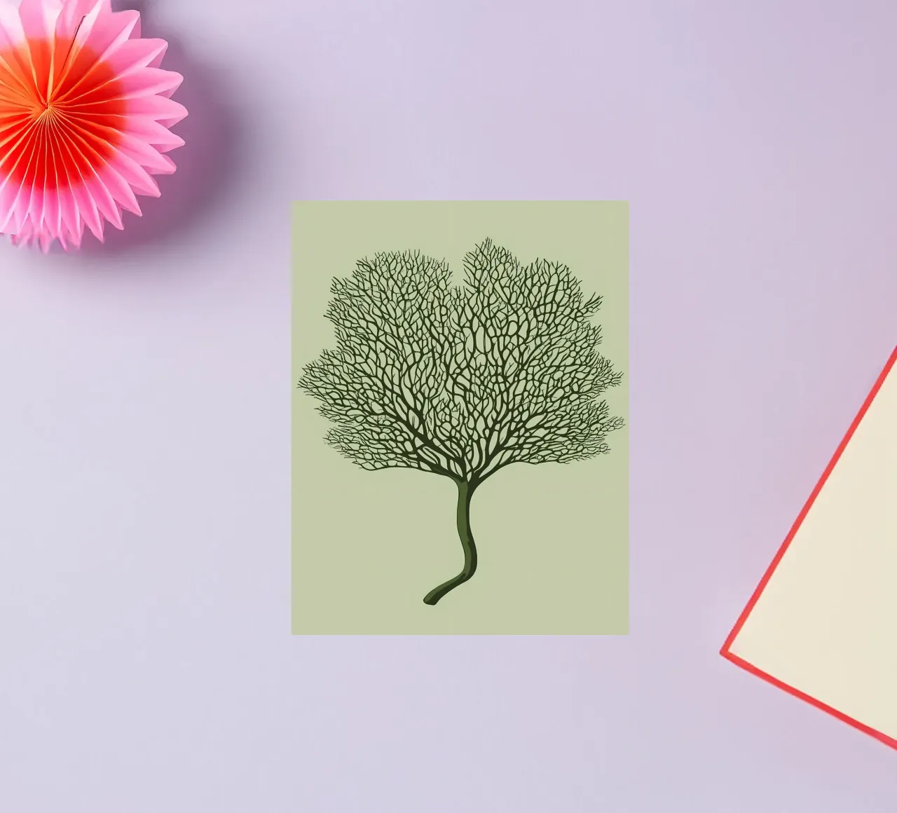 Illustrazione di immersioni subacquee adesivo da Eames