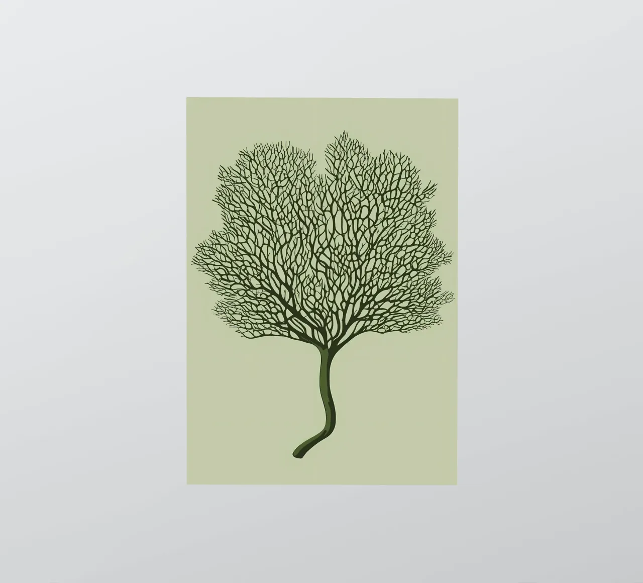 Illustrazione di immersioni subacquee adesivo da Eames