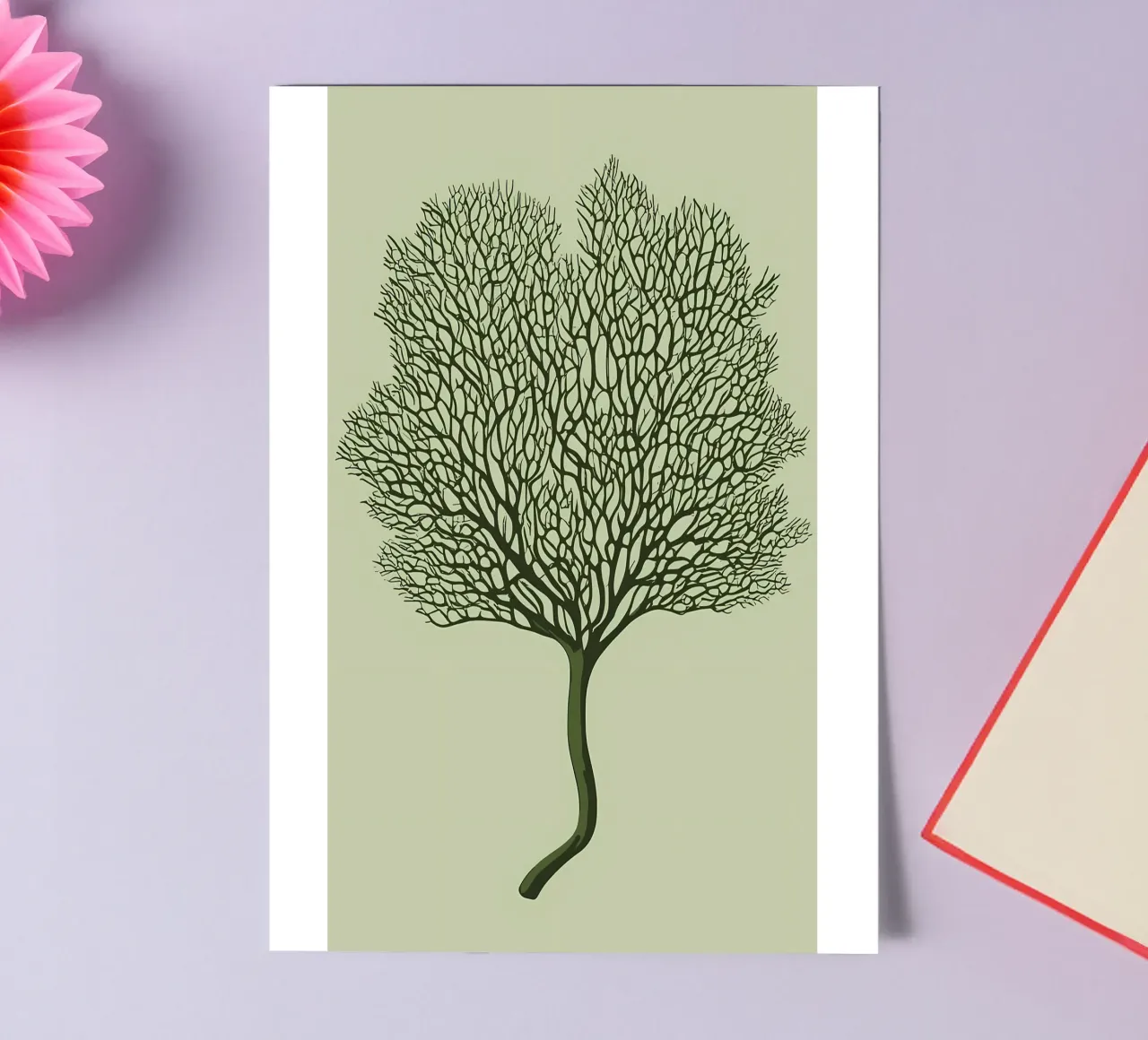 Illustrazione di immersioni subacquee foglio adesivo da Eames
