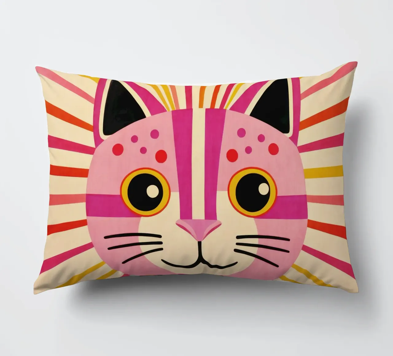 Gatto felice cuscino da Andrea Haase Modern Home