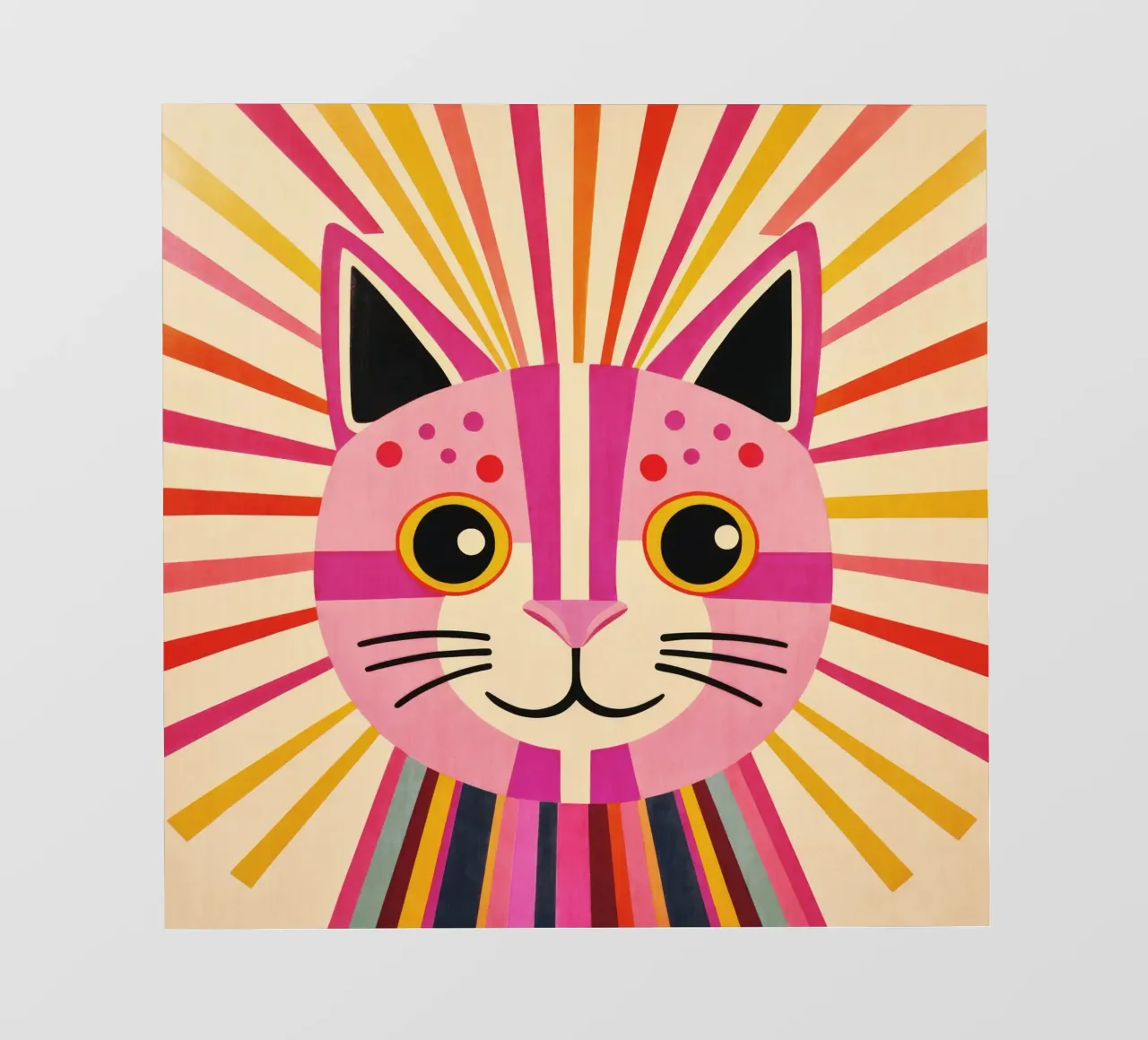 Gatto felice telo in pvc da Andrea Haase Modern Home