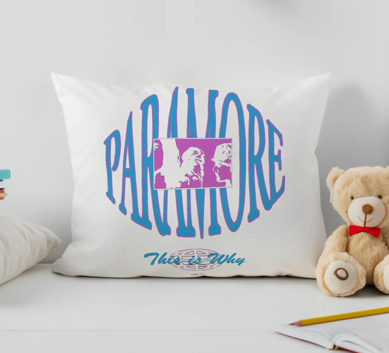 This Is Why - Paramore decorative cushion by Music Life