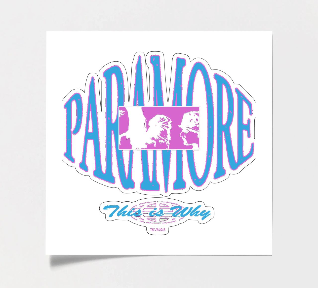 This Is Why - Paramore foglio adesivo da Music Life