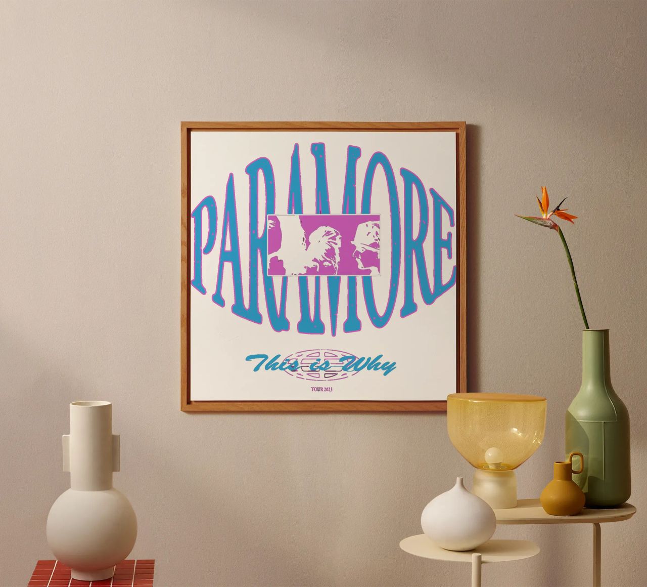 This Is Why - Paramore alluminio dibond da Music Life