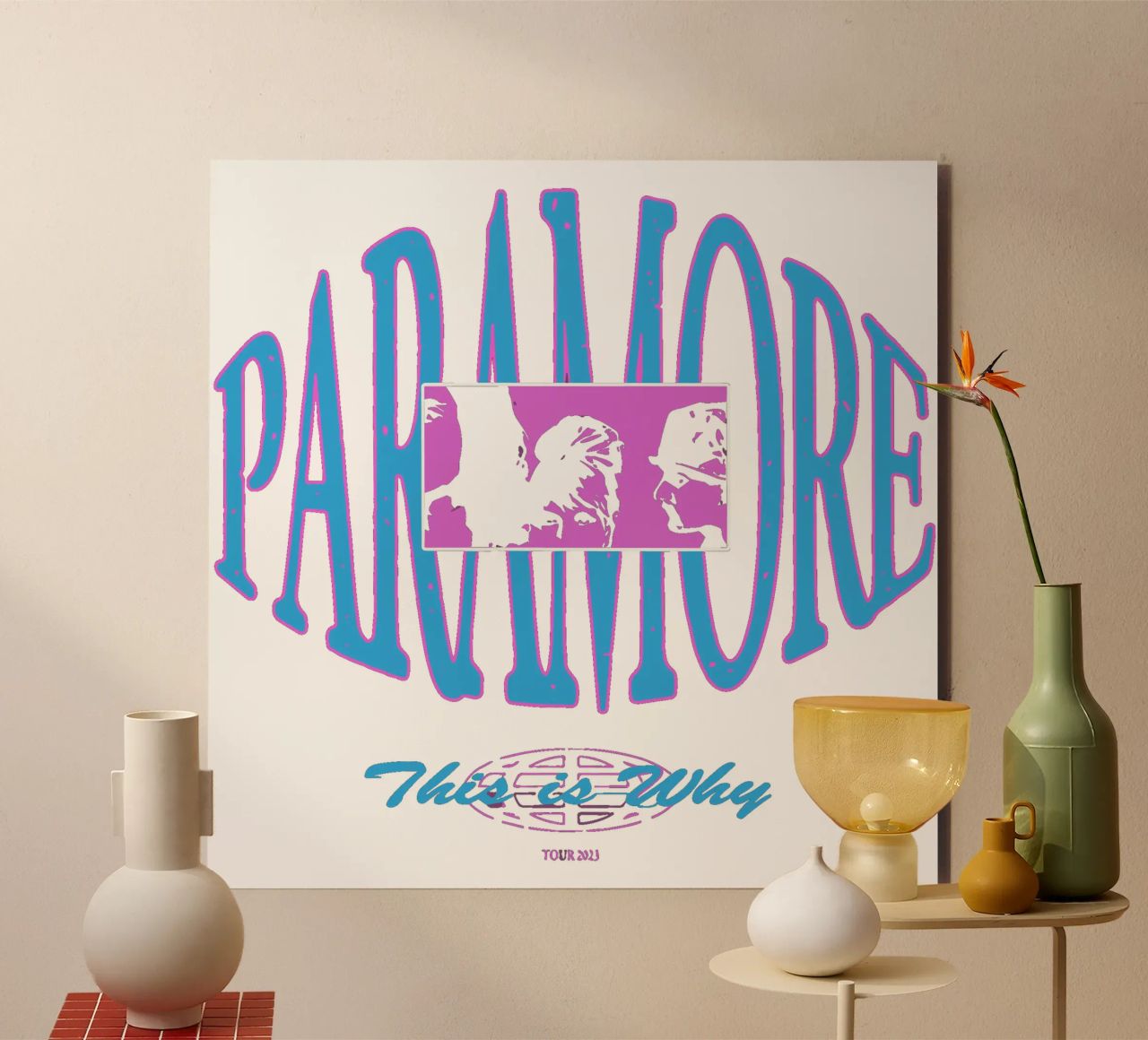 This Is Why - Paramore alluminio dibond da Music Life