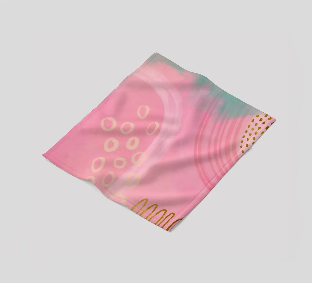 Rosa Boho Vibes Mix stravagante coperta in pile da Andrea Haase Modern Home