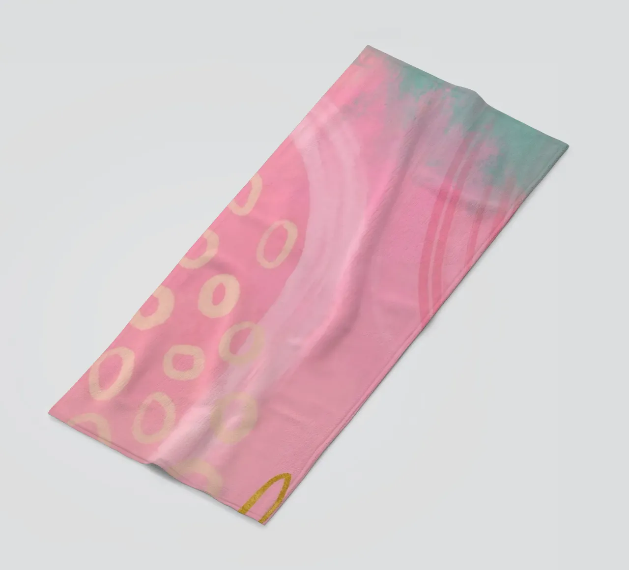Rosa Boho Vibes Mix stravagante telo mare da Andrea Haase Modern Home