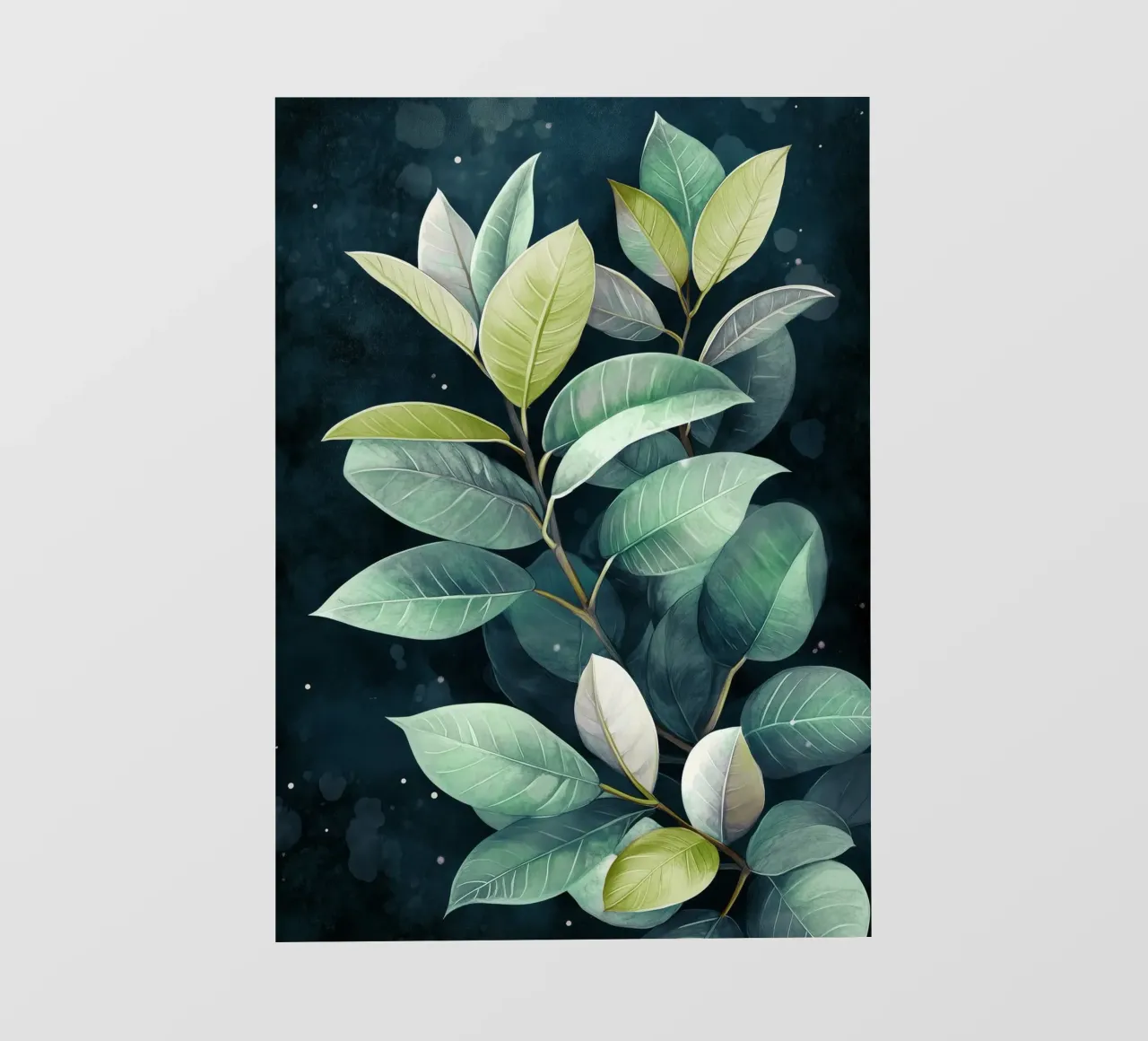 Natural plants pvc cover by Justyna Jaszke JBJart