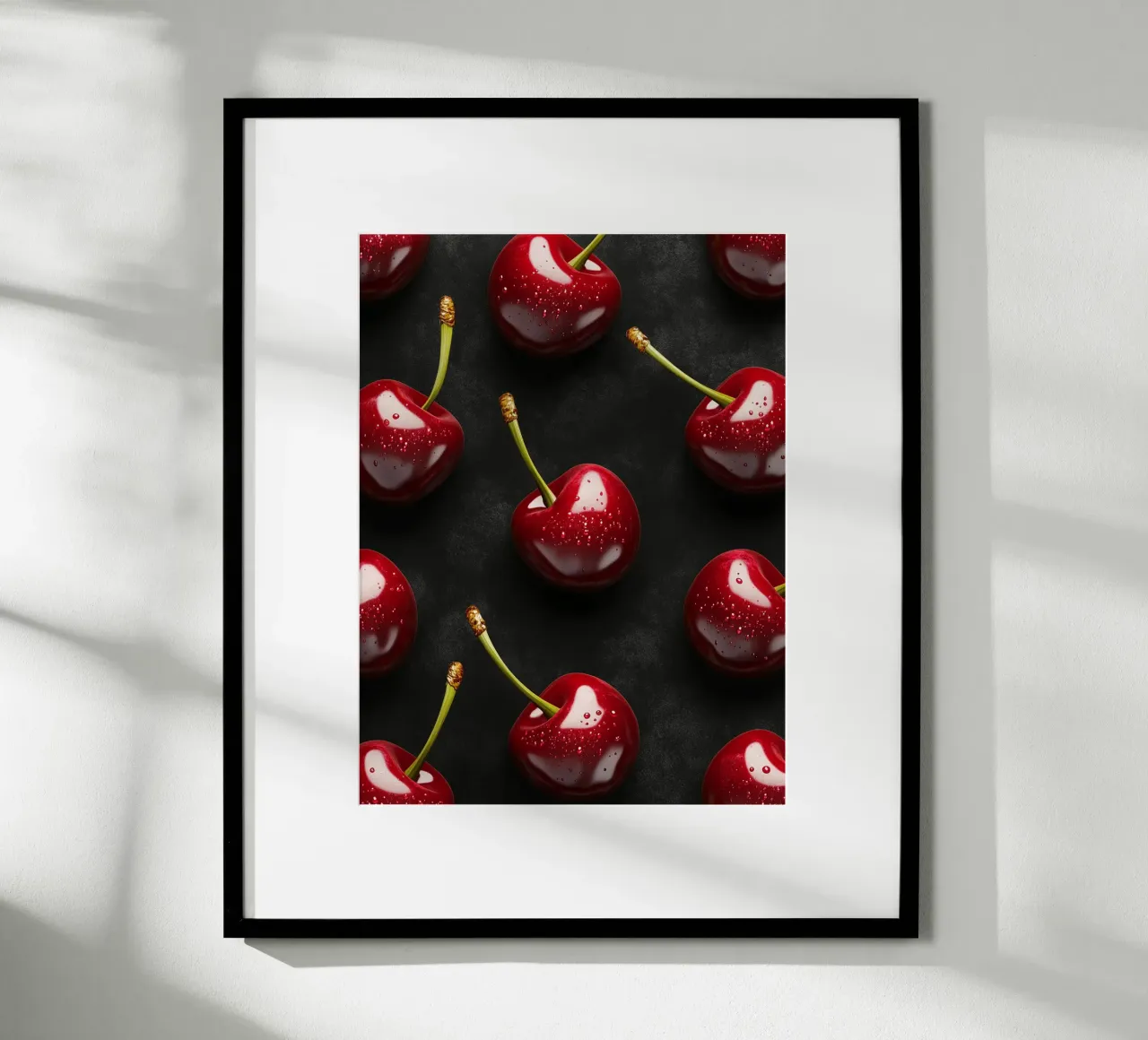 Glänzende Kirschen Poster von Spice & Style