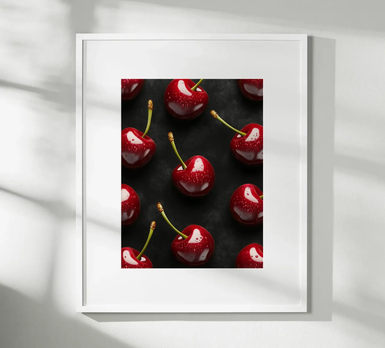 Glänzende Kirschen Poster von Spice & Style