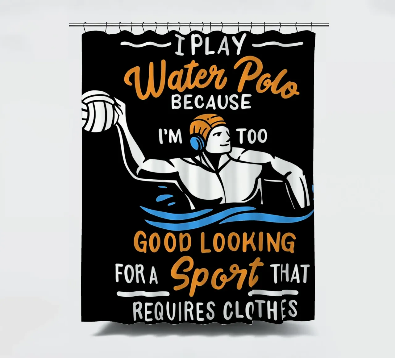 Water Polo Duschvorhang von Stylianos