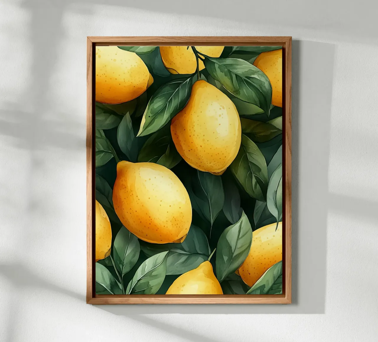 Limoni e fogliame alluminio dibond da Spice & Style