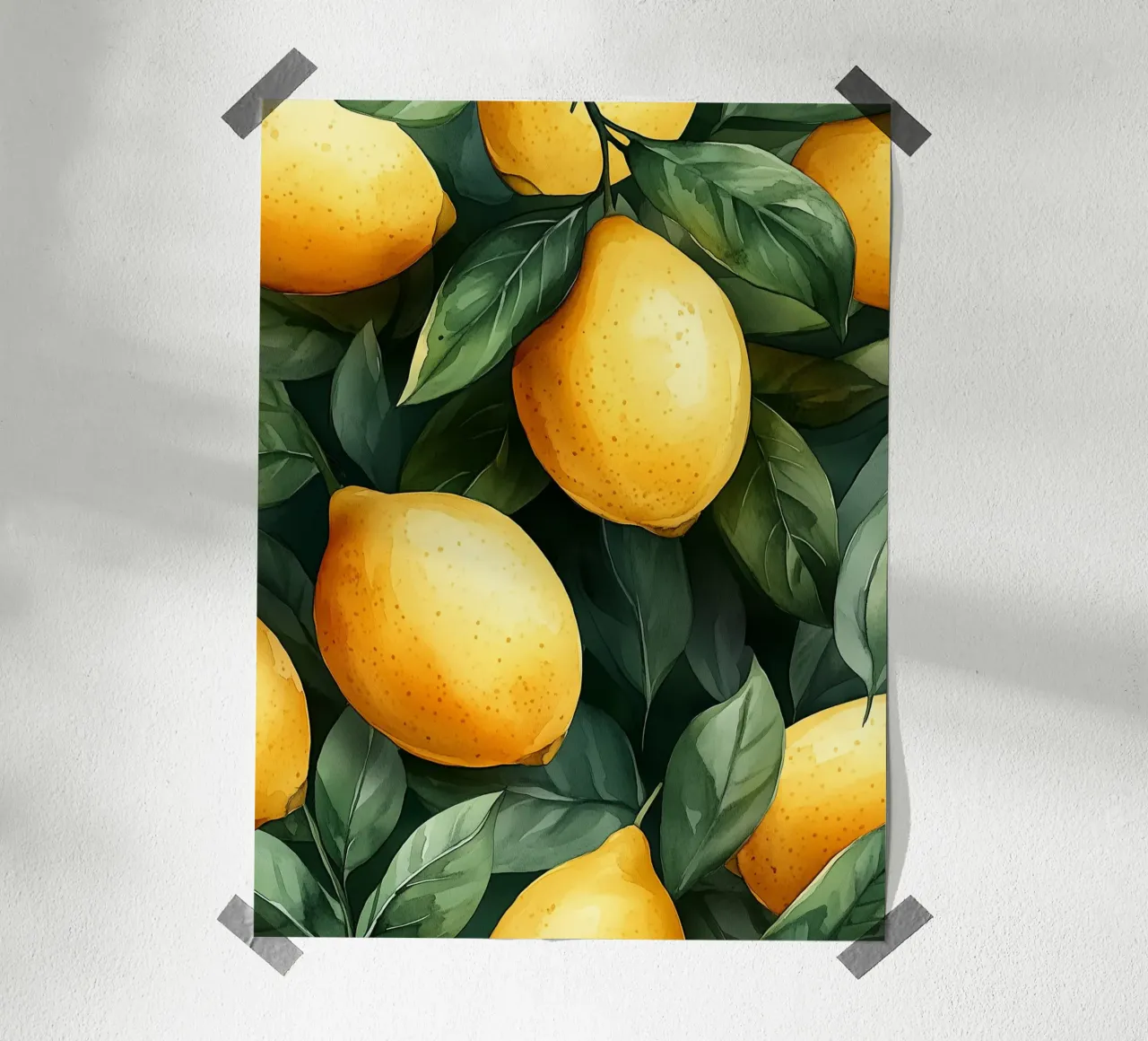 Limoni e fogliame carta hahnemühle da Spice & Style